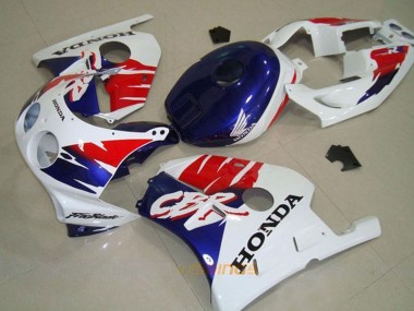 Buy 1990-1998 Honda CBR250RR MC22 Motorcycle Fairing - White Red Blue UK