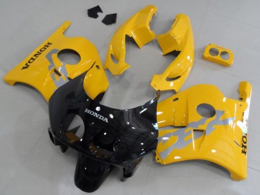 Buy 1990-1998 Honda CBR250RR MC22 Motorcycle Fairing Kits - Yellow Glossy Black UK