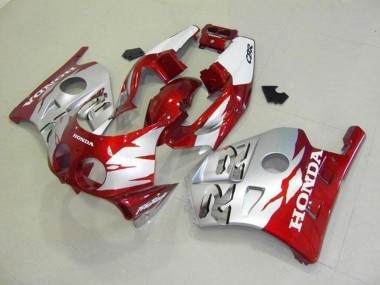 Buy 1990-1998 Honda CBR250RR MC22 Motorcycle Fairings - Silver Red UK