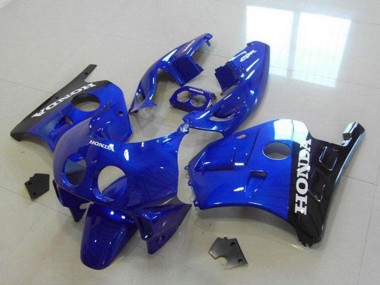 Buy 1990-1998 Honda CBR250RR MC22 Motorcycle Fairings - Blue Glossy Black White Decals UK