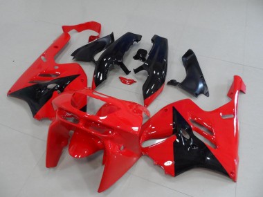Buy 1994-1997 Kawasaki ZX9R Motorcycle Fairings - Red Glossy Black UK