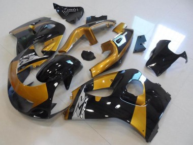 Buy 1996-2000 Suzuki GSXR 600 Motorcycle Fairings - Gold Black UK