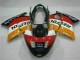 1996-2007 Honda CBR1100XX Blackbird Motorcycle Fairing - Orange White Red Glossy Black Repsol UK