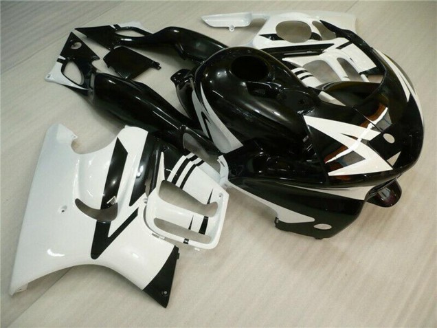 1995-1996 Honda CBR600 F3 Motorcycle Fairings - White Glossy Black UK