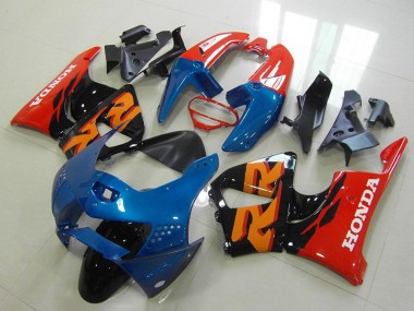 Buy 1998-1999 Honda CBR900RR 919 Motorcycle Fairings - Red Blue Glossy Black UK