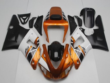 Buy 1998-1999 Yamaha YZF R1 Motorcycle Fairings - Orange Gold Grey White Black UK