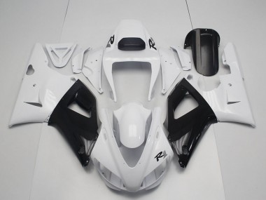 Buy 1998-1999 Yamaha YZF R1 Motorcycle Fairings - Pearl White Black UK