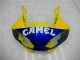 1998-2002 Yamaha YZF R6 Motorcycle Fairings - Yellow Blue White Camel Motul UK