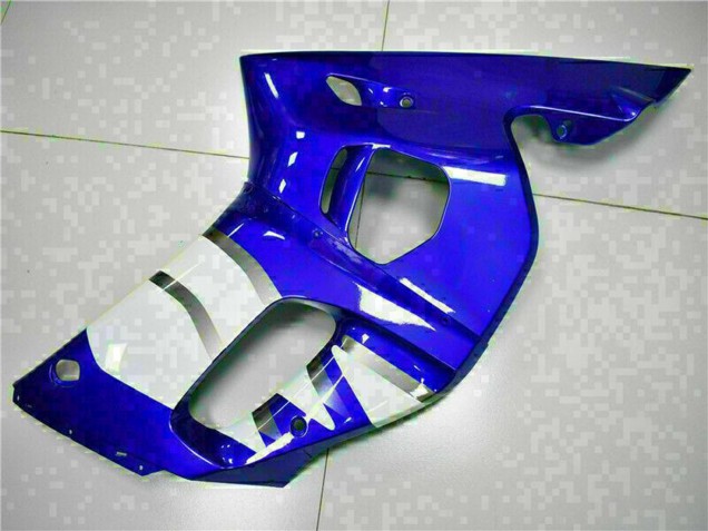 1998-2002 Yamaha YZF R6 Motorcycle Fairings - Blue White UK