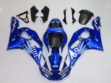 Buy 1998-2002 Yamaha YZF R6 Motorcycle Fairings - Blue White Go Motul UK