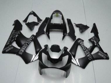 Buy 2000-2001 Honda CBR900RR 929 Motorcycle Fairings - Matte Black Silver Cauloises UK