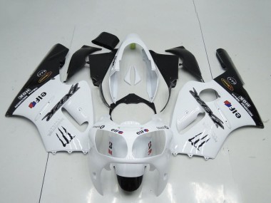 Buy 2000-2001 Kawasaki ZX12R Motorcycle Fairings - White Black Elf Monster UK