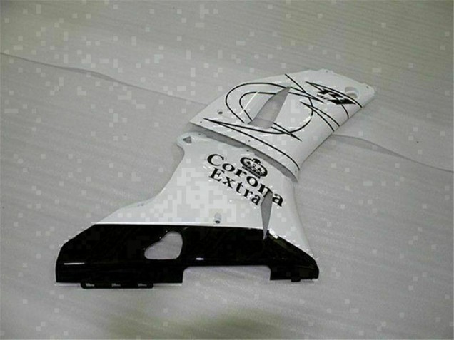 2000-2001 Yamaha YZF R1 Motorcycle Fairings - White Black Corona Extra UK