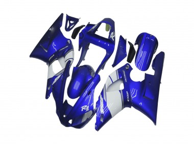 Buy 2000-2001 Yamaha YZF R1 Motorcycle Fairing - Blue White UK