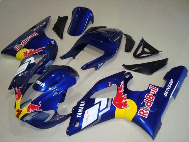 Buy 2000-2001 Yamaha YZF R1 Motorcycle Fairings - Blue White Yellow Red Bull UK