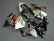 2000-2002 Kawasaki ZX6R Motorcycle Fairings - White Red Yellow Green Glossy Black Star EuroBet UK
