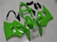 2000-2002 Kawasaki ZX6R Motorcycle Fairings - Green Black UK