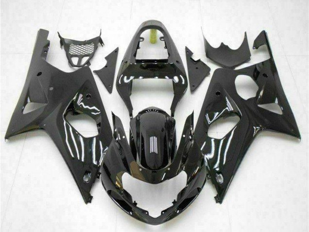 2000-2002 Suzuki GSXR 1000 Motorcycle Fairings - Glossy Black UK