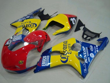 Buy 2000-2002 Suzuki GSXR 1000 Motorcycle Fairings - Yellow Red Blue Corona Racing UK