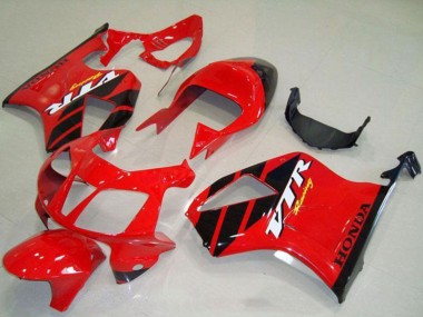 Buy 2000-2006 Honda VTR1000 Motorcycle Fairings - Red Black Stripe UK