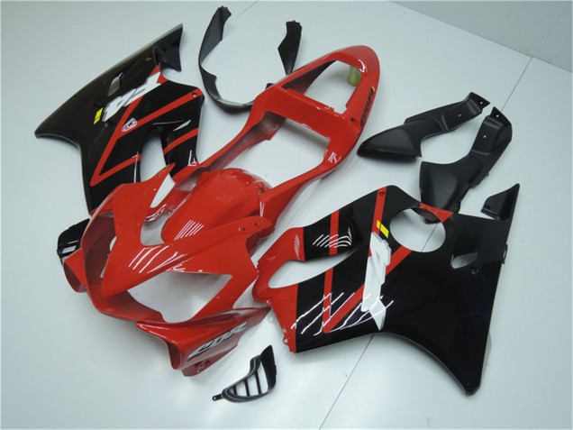 2001-2003 Honda CBR600 F4i Bike Fairings - Red Glossy Black UK