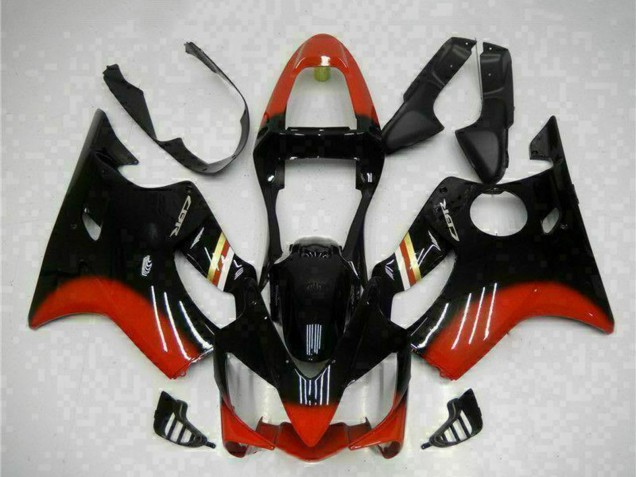 2001-2003 Honda CBR600 F4i Motorcycle Fairing Kits - Red Glossy Black UK