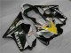 2001-2003 Honda CBR600 F4i Motorcycle Fairings - White Yellow Glossy Black Playboy UK