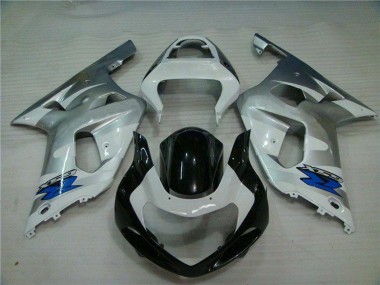 Buy 2001-2003 Suzuki GSXR 600/750 Motorcycle Fairings - Yellow Glossy Black UK