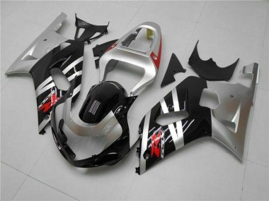 Buy 2001-2003 Suzuki GSXR 600/750 Motorcycle Fairings - Silver Glossy Black Red UK