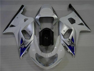 Buy 2001-2003 Suzuki GSXR 600/750 Motorcycle Fairings - White Silver Blue Black UK
