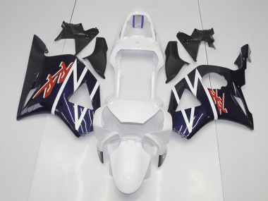 Buy 2002-2003 Honda CBR900RR 954 Motorcycle Fairings - Dark Blue White UK