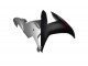 2002-2003 Yamaha YZF R1 Motorcycle Fairings - Silver Matte Black UK