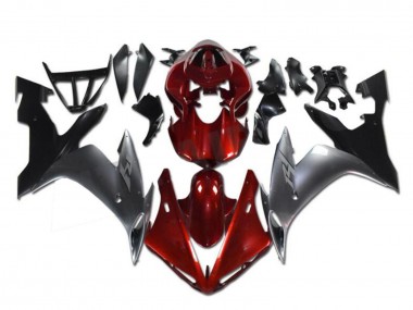 Buy 2002-2003 Yamaha YZF R1 Motorcycle Fairings - Red Silver Black UK