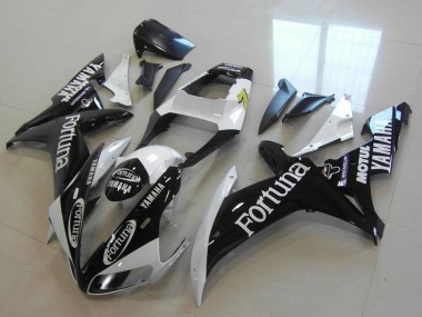Buy 2002-2003 Yamaha YZF R1 Motorcycle Fairings - White Glossy Black Fortuna Motul UK