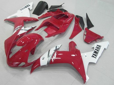 Buy 2002-2003 Yamaha YZF R1 Motorcycle Fairings - White Red UK