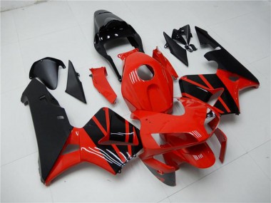 Buy 2003-2004 Honda CBR600RR Motorcycle Fairings - Red Glossy Black OEM Style UK