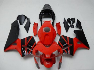 Buy 2003-2004 Honda CBR600RR Motorcycle Fairings - Red Glossy Black OEM Style UK