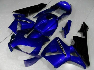 Buy 2003-2004 Honda CBR600RR Motorcycle Fairing Kits - Blue Glossy Black UK