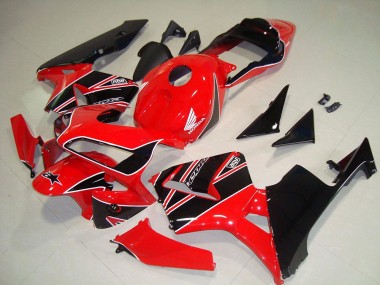 Buy 2003-2004 Honda CBR600RR Motorbike Fairings - Red Glossy Black UK