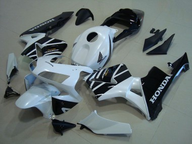 Buy 2003-2004 Honda CBR600RR Motorcycle Fairings - White Glossy Black UK