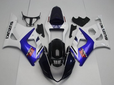 Buy 2003-2004 Suzuki GSXR 1000 Motorcycle Fairings - White Blue Glossy Black Red UK