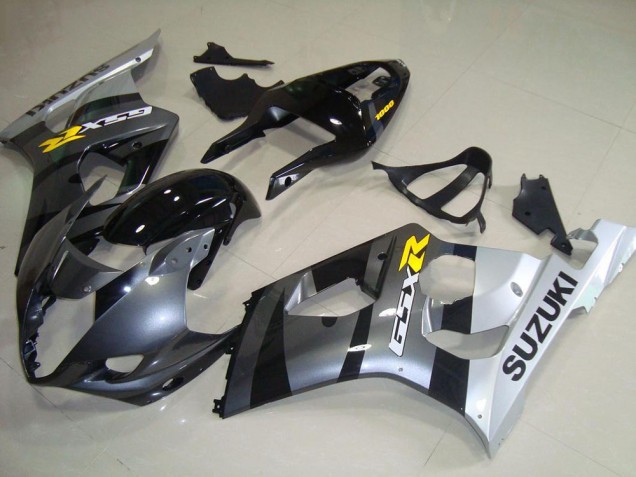 2003-2004 Suzuki GSXR 1000 Motorcycle Fairings - Silver Grey Black Yellow UK