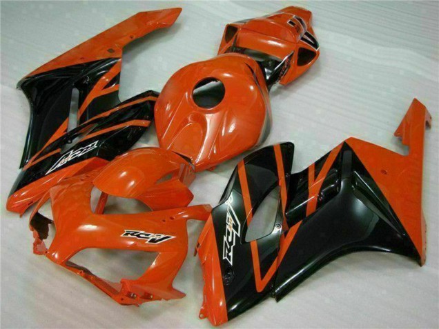2004-2005 Honda CBR1000RR Motorcycle Fairings - Orange Glossy Black UK