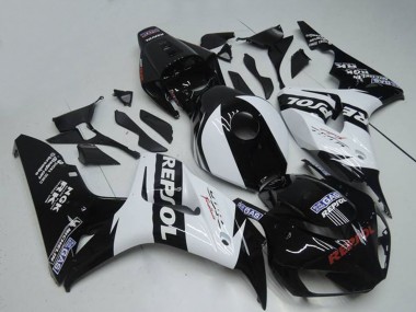 Buy 2004-2005 Honda CBR1000RR Motorcycle Fairings - White Glossy Black Repsol UK