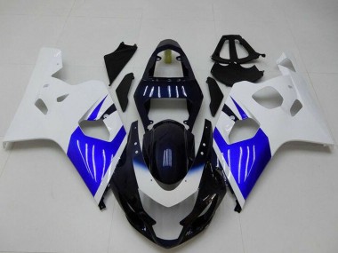 Buy 2004-2005 Suzuki GSXR 600/750 Bike Fairings - White Blue Black UK