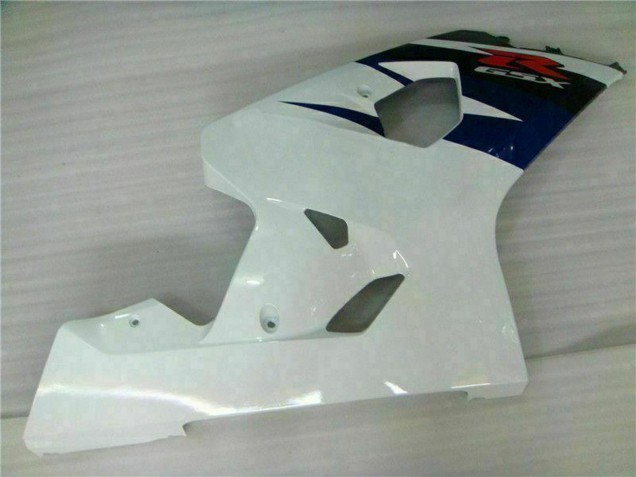 2004-2005 Suzuki GSXR 600/750 Motorcycle Fairings - White Blue Glossy Black Red UK