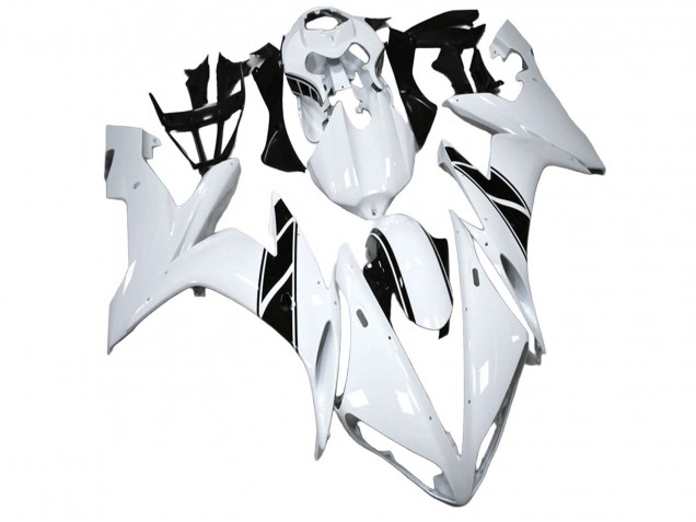 2004-2006 Yamaha YZF R1 Motorcycle Fairing - White Black UK