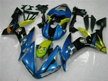 Buy 2004-2006 Yamaha YZF R1 Motorcycle Fairings - Blue Yellow Shark UK