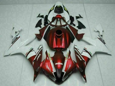 Buy 2004-2006 Yamaha YZF R1 Motorcycle Fairings - White Red Yellow Motul 46 UK