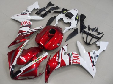 Buy 2004-2006 Yamaha YZF R1 Motorcycle Fairings - White Red Fiat Motul UK